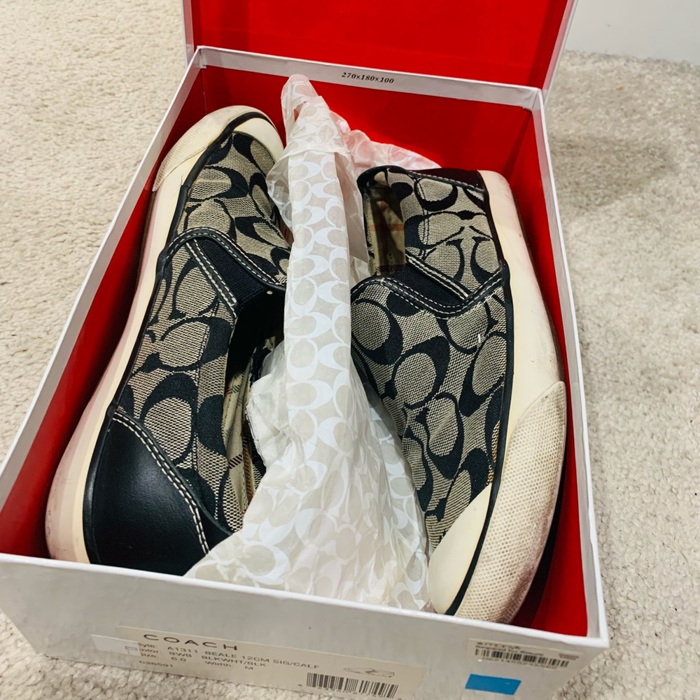 Authentic Coach Sneakers - Picture 7 of 7